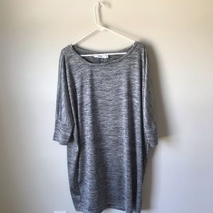 Just fab grey top